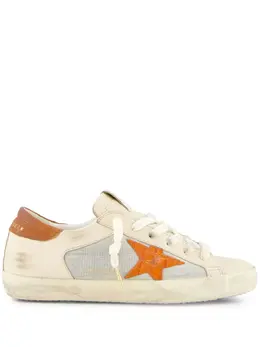 Golden Goose: Белые кроссовки  Super Star