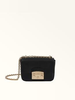 Furla: Чёрный боди  Metropolis Mini