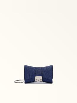 Furla: Синий боди  Metropolis Mini