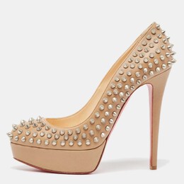 Christian Louboutin: Коричневые туфли 