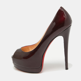 Christian Louboutin: Тёмные туфли 