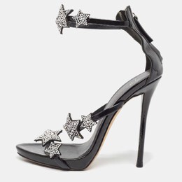 Giuseppe Zanotti: Чёрные сандалии Harmony