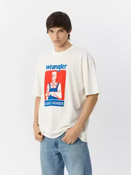 Wrangler: Белая футболка 