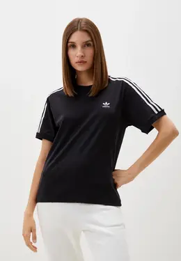 adidas Originals: Чёрная футболка 