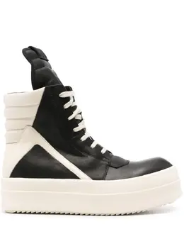 Rick Owens: Чёрные кроссовки  Geobasket