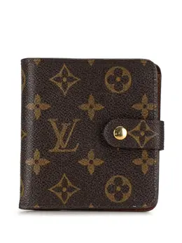 Louis Vuitton Pre-Owned: Коричневый кошелёк 