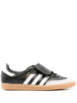adidas: Чёрные кроссовки  Samba