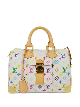 Louis Vuitton Pre-Owned: Белая сумка 