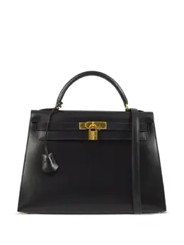 Hermès Pre-Owned: Чёрная сумка 
