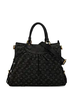 Louis Vuitton Pre-Owned: Чёрная сумка 