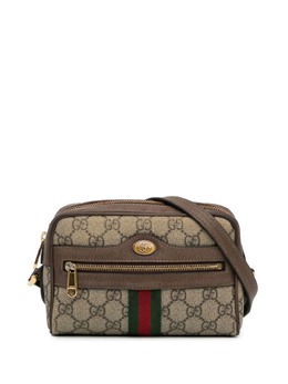 Gucci Pre-Owned: Коричневая сумка через плечо 