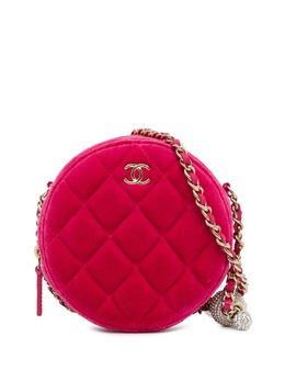 CHANEL Pre-Owned: Розовый клатч 