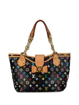 Louis Vuitton Pre-Owned: Чёрная сумка-шоппер