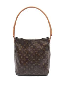 Louis Vuitton Pre-Owned: Коричневая сумка 