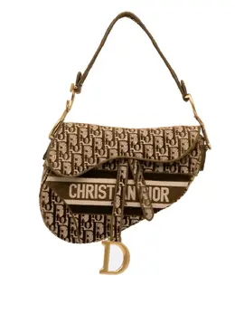 Christian Dior Pre-Owned: Коричневая сумка 