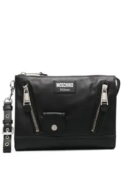 Moschino: Чёрный клатч 