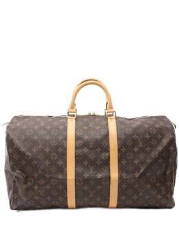 Louis Vuitton Pre-Owned: Коричневая сумка