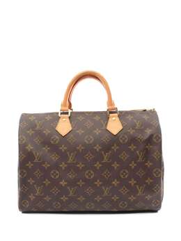 Louis Vuitton Pre-Owned: Коричневая сумка-шоппер 