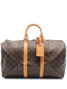 Louis Vuitton Pre-Owned: Коричневая сумка 