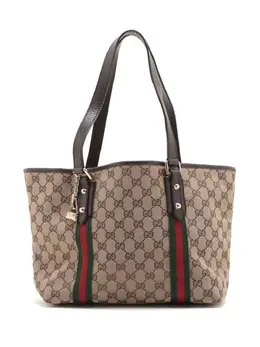 Gucci Pre-Owned: Коричневая сумка-шоппер 