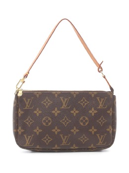 Louis Vuitton Pre-Owned: Коричневый клатч 