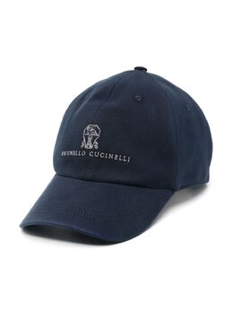 Brunello Cucinelli: Синяя кепка 