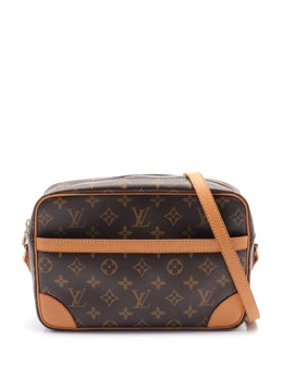 Louis Vuitton Pre-Owned: Коричневая сумка через плечо 