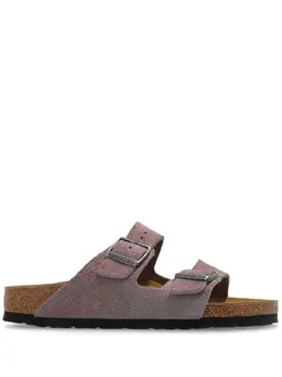 Birkenstock: Фиолетовые сандалии  Arizona