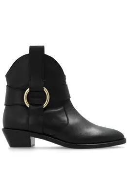 See by Chloé: Чёрные ботинки 
