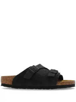 Birkenstock: Тёмные сандалии 