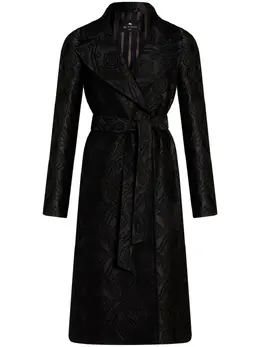ETRO: Жаккардовое пальто 