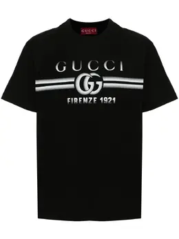 Gucci: Футболка  GG с принтом