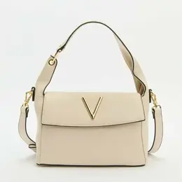 Valentino: Бежевая сумка 