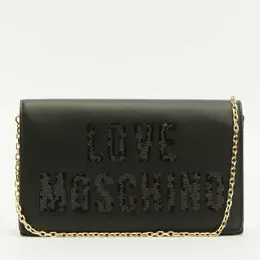 LOVE MOSCHINO: Чёрная сумка 