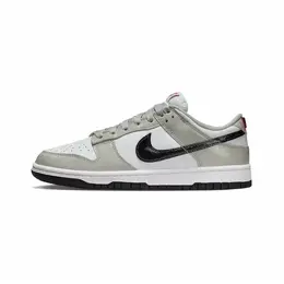 NIKE: Белые кроссовки  Dunk Low Retro