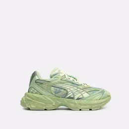 PUMA: Зелёные кроссовки 