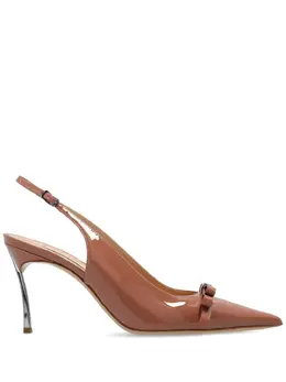 Casadei: Бежевые туфли 