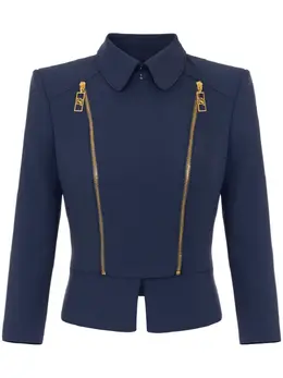Elisabetta Franchi: Синяя куртка 