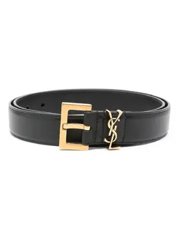 Saint Laurent: Ремень  Monogram