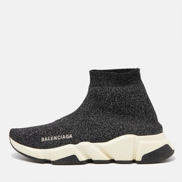 Balenciaga: Чёрные кроссовки  Speed Trainer