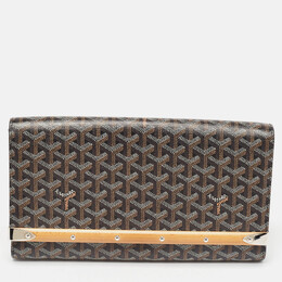 Goyard: Чёрный клатч 