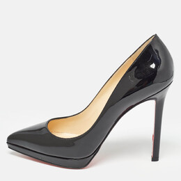 Christian Louboutin: Чёрные туфли  Pigalle