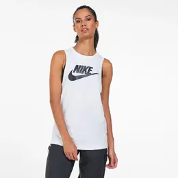 Nike: Белая майка  Sportswear