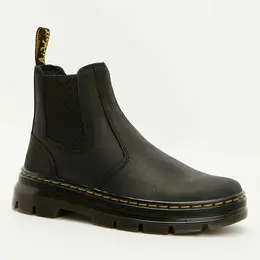 Dr. Martens: Чёрные ботинки 