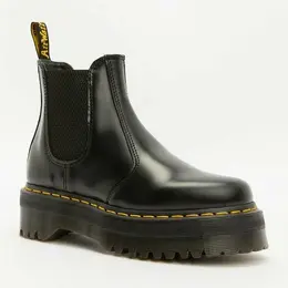 Dr. Martens: Чёрные ботинки 