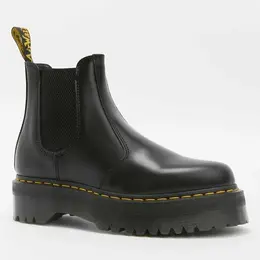 Dr. Martens: Чёрные ботинки 