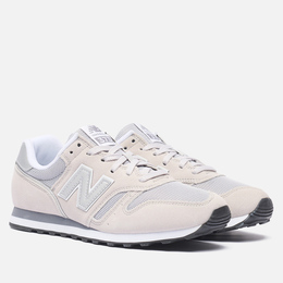 New Balance: Серые кроссовки 