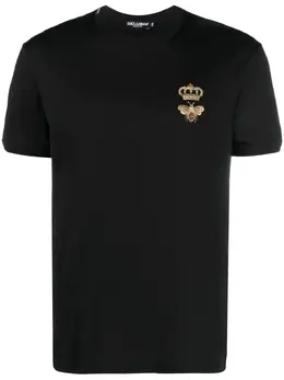 Dolce & Gabbana: Чёрная футболка  T