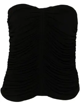 Saint Laurent: Чёрный топ 