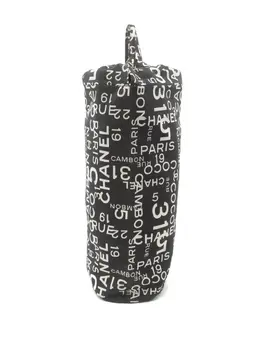 CHANEL Pre-Owned: Чёрная сумка 